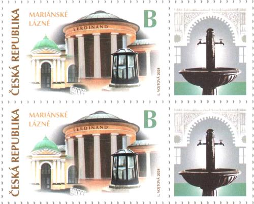 Známka Mariánské Lázně