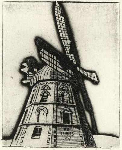 EX LIBRIS ZV"VĚTRNÝ MLÝN"