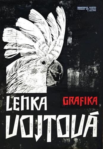 Výstavní síň F. Volfa, Třeboň 1991 - autorský plakát