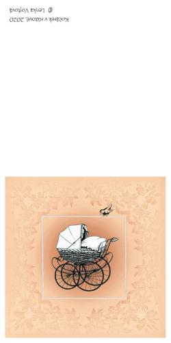 Kočárek v růžové