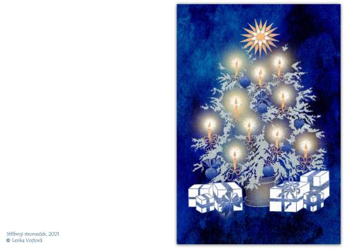 Stříbrný stromeček