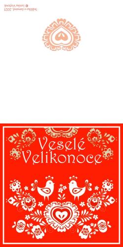 Srdíčko v červené