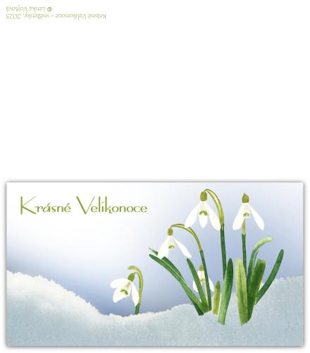 Krásné Velikonoce-sněženky