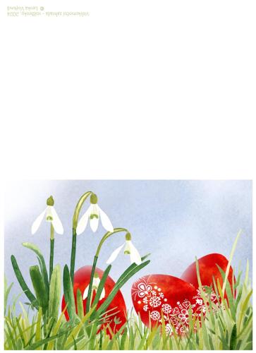 Velikonoční-zahrada sněženky